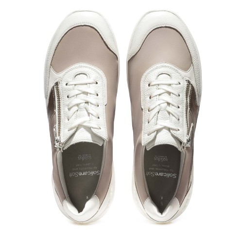 Кроссовки женские Kyle (Solicare Soft), Solidus, белый, бежевый, золотистый фото 5