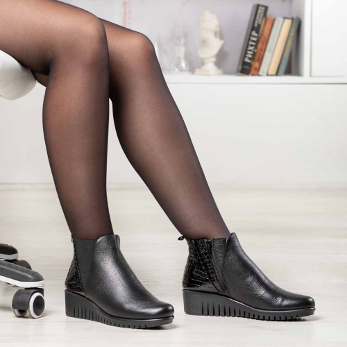 Ботинки демисезонные женские The FLEXX чёрные фото 2