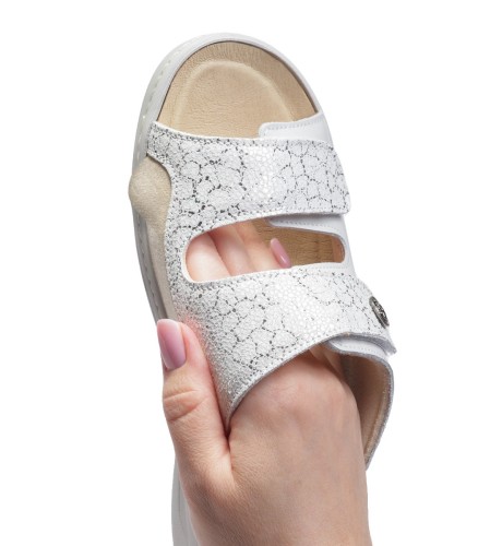 Женские сабо Eder, Frankenschuhe, белый фото 10