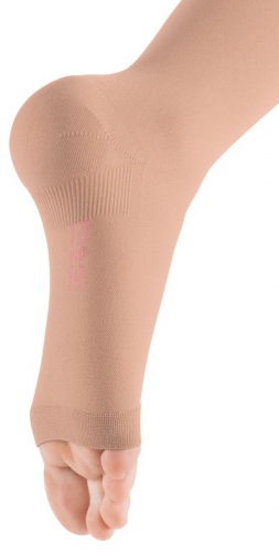 Компрессионные колготки для беременных mediven plus 2 класс компрессии с открытым носком фото 3