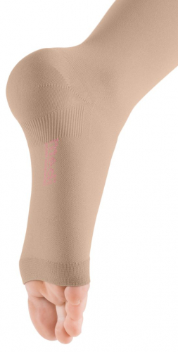 Компрессионные чулки mediven plus 1 класс компрессии с открытым носком и силиконовой резинкой фото 4