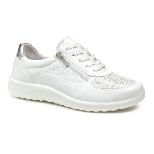 Женские демисезонные кроссовки Enns, Frankenschuhe, белый, серебристый