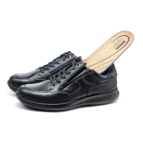 Демисезонные мужские полуботинки Campus, Jomos, черный фото 8