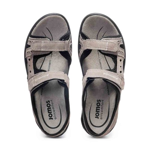 Женские сандалии Riva, Jomos, серо-коричневый фото 5