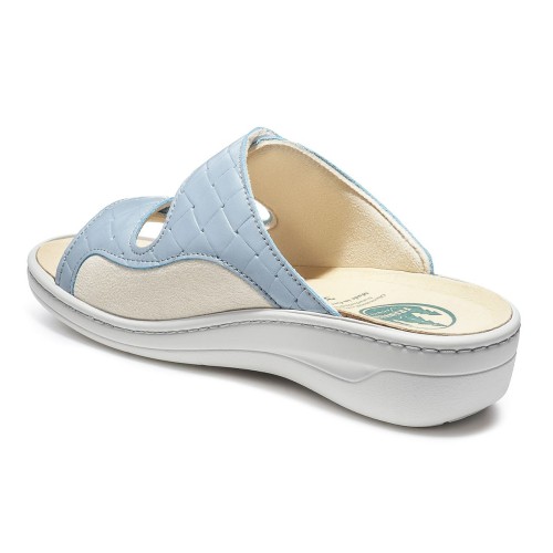 Сабо женские Eder, Frankenschuhe, голубой фото 2