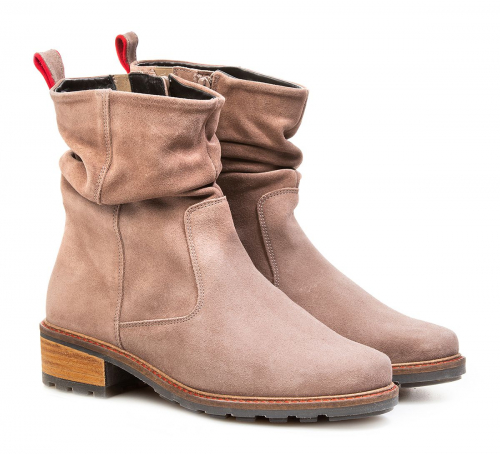Полусапоги женские демисезонные Solidus Kinga Stiefel серые фото 8