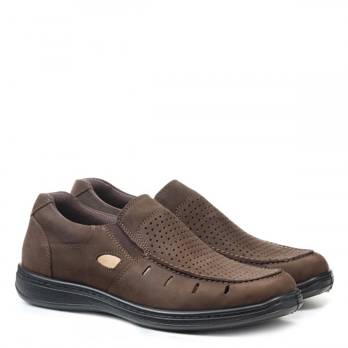 Мужские летние туфли Credo, Jomos, коричневые фото 8