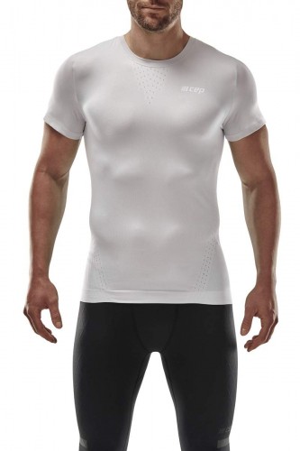 Мужская ультралегкая футболка с коротким рукавом CEP для бега