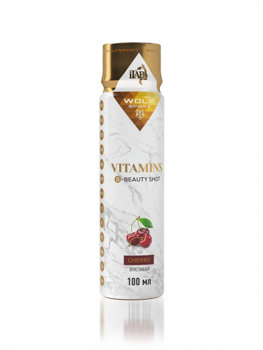 Витаминный коктейль B-комплекс со вкусом вишни, 1 шот.