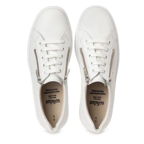 Женские демисезонные кеды Kendal, Solidus, белые фото 3