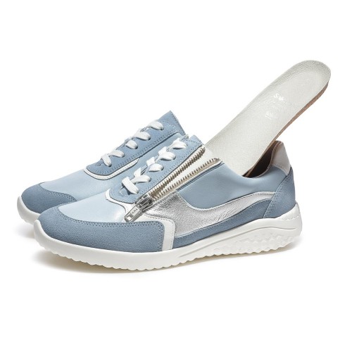 Женские кроссовки Kyle (линия Solicare Soft), Solidus, голубой, белый, серебристый фото 8