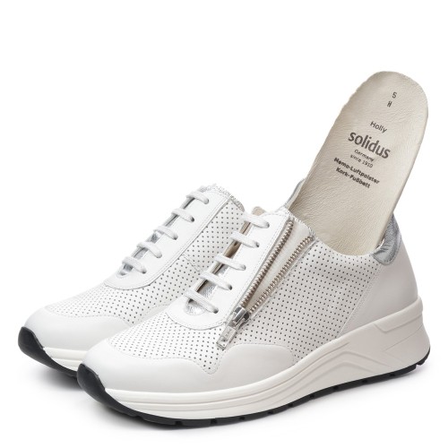 Женские кроссовки Solidus, Katrin, белый, серебристый фото 7