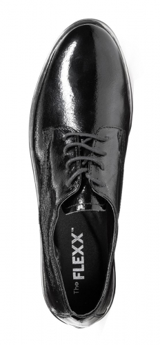 Полуботинки дерби женские демисезонные The FLEXX Agata чёрные фото 4