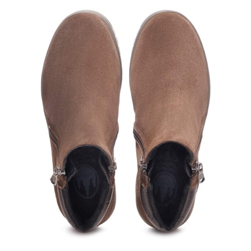 Женские демисезонные ботинки Rechen, Frankenschuhe, коричневый фото 3