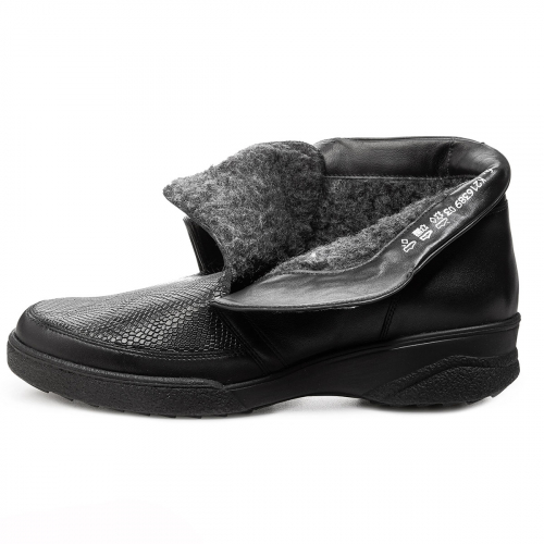 Женские высокие ботинки Solidus Hedda Stiefel (Solicare Soft) черные фото 7