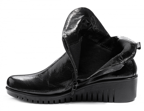 Ботинки женские демисезонные The FLEXX чёрные фото 6