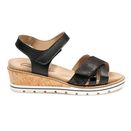 Женские босоножки Mondsee, Frankenschuhe, черный фото 2