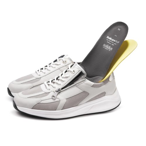 Женские кроссовки Kitty, линия Solicare Soft, Solidus, светло-серый, серебристый фото 8