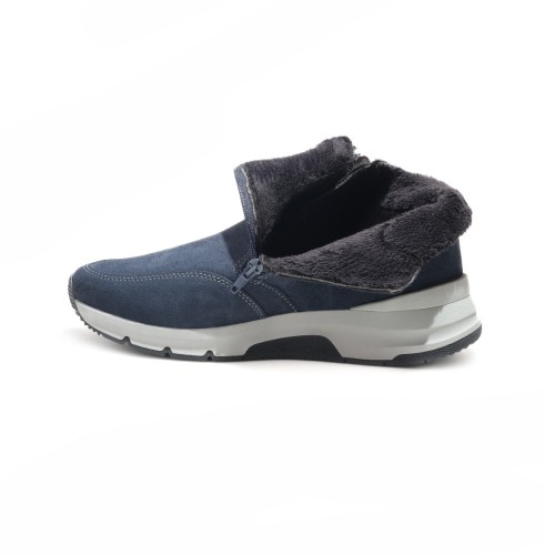 Женские демисезонные ботинки Nyon, Frankenschuhe, синие фото 10