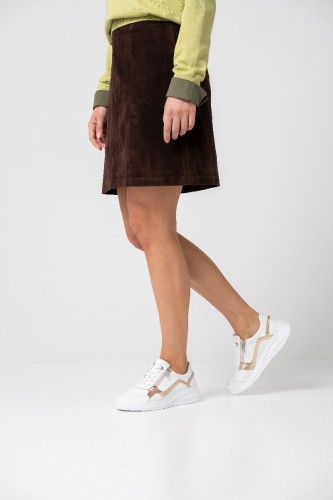 Женские кроссовки Kitty, линия Solicare Soft, Solidus, белый, золотистый фото 2