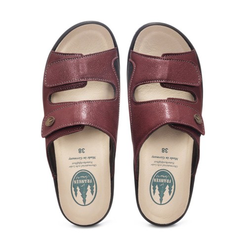 Женские сабо Eder, Frankenschuhe, бордовый фото 3