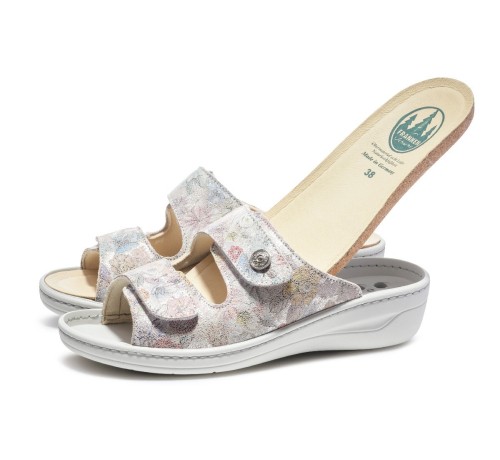 Женские сабо Eder, Frankenschuhe, мультиколор, цветочный принт фото 8