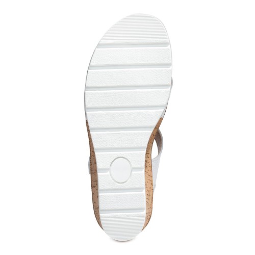 Женские босоножки Mondsee, Frankenschuhe, белый, серебристый фото 7