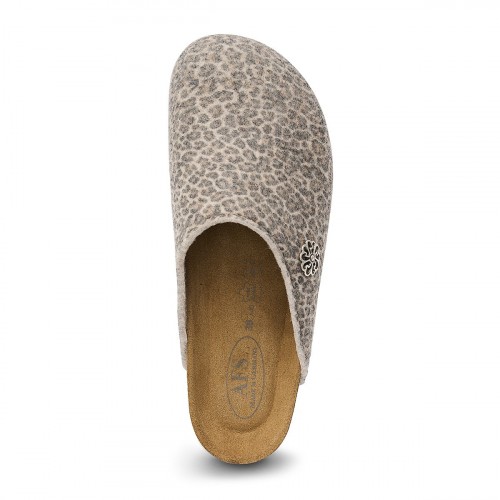 Домашняя обувь женская Emmen, AFS, леопард фото 3