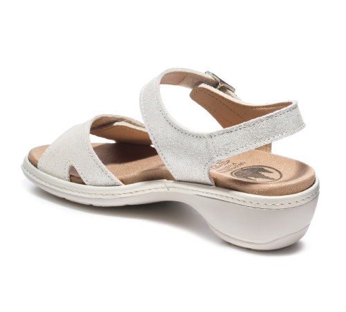 Женские босоножки Tegernsee, Frankenschuhe, серо-коричневый фото 4
