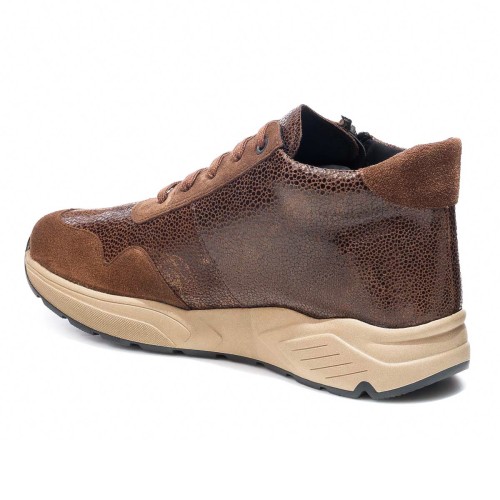 Высокие кроссовки женские, Solidus, Kim, коричневые фото 2