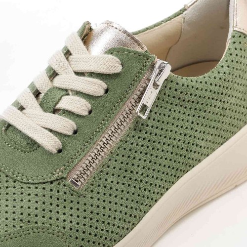 Женские кроссовки Halea, Solidus, зеленый, золотистый фото 8