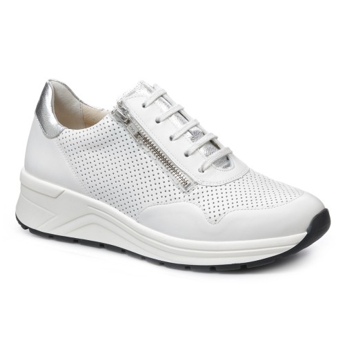 Женские кроссовки Solidus, Katrin, белый, серебристый