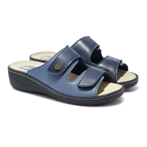Женские сабо Eder, Frankenschuhe, синий фото 9