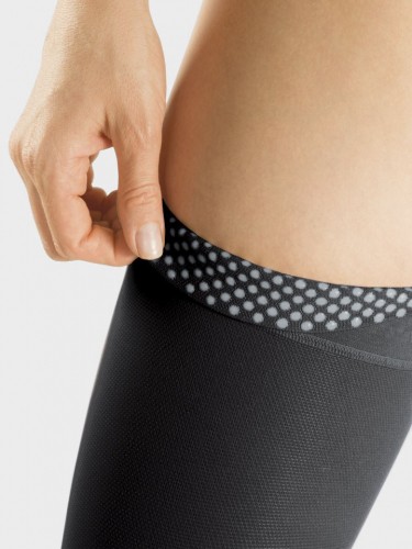 Компрессионные чулки duomed 1 класс компрессии с резинкой на силиконовой основе фото 6