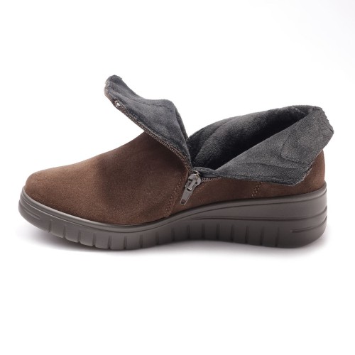Женские демисезонные ботинки Rechen, Frankenschuhe, коричневый фото 8