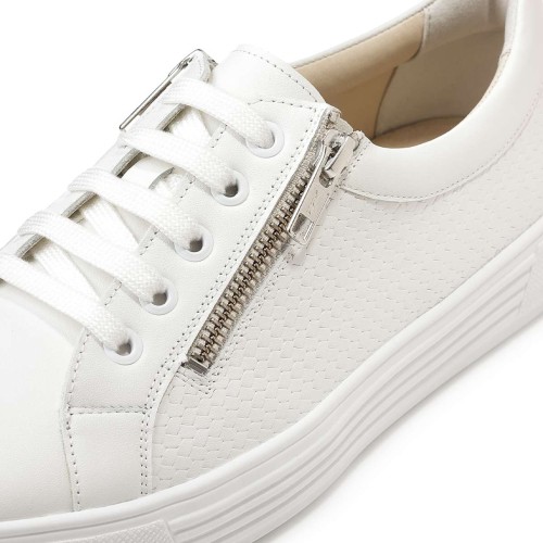 Женские демисезонные кеды Kendal, Solidus, белые фото 8