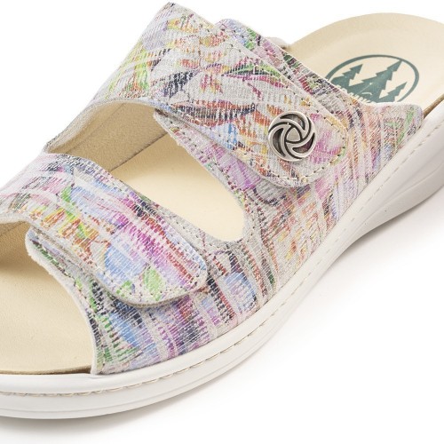 Сабо женские Eder, Frankenschuhe, мультиколор, цветочный принт фото 10