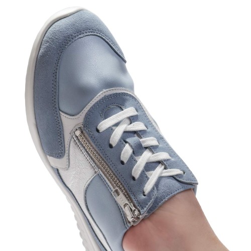 Женские кроссовки Kyle (линия Solicare Soft), Solidus, голубой, белый, серебристый фото 10