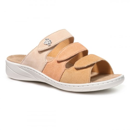Сабо женские Solidus Wellness Special песочный, оранжевый, бежевый