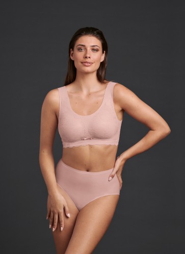 Бралетт с кармашками Anita, Essential Lace, розовая пудра фото 2
