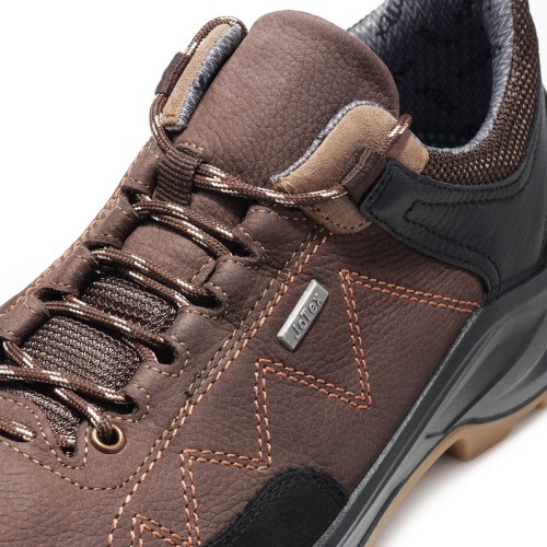 Демисезонные мужские полуботинки Trekking, Jomos, коричневый, черный фото 10