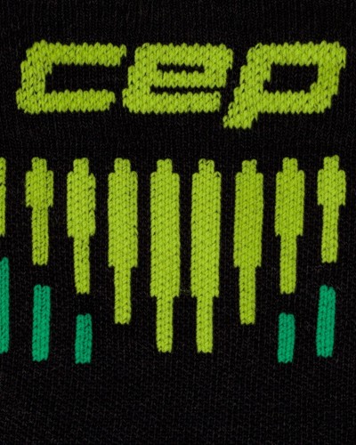 Компрессионные укороченные гольфы CEP для бега, с шерстью мериноса, мужские фото 5