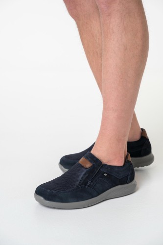 Слипоны мужские Campus II, Jomos, синие фото 4