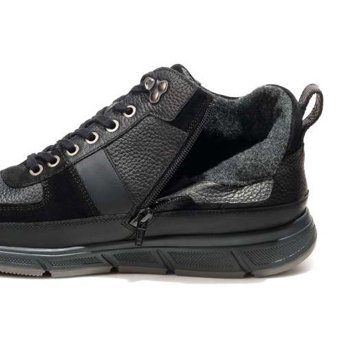 Ботинки мужские, Solidus, Bern, черные фото 7