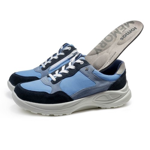 Демисезонные женские кроссовки D-Jomotion, Jomos, синий, голубой, белый фото 8