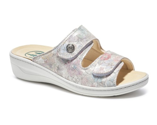 Женские сабо Eder, Frankenschuhe, мультиколор, цветочный принт