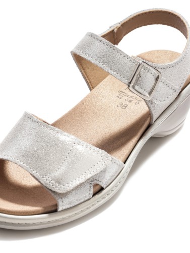 Женские босоножки Tegernsee, Frankenschuhe, серо-коричневый фото 9