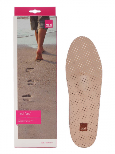 Стельки ортопедические medi foot natural wide