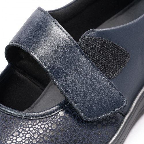 Женские туфли Мэри Джейн Kate (линии Solicare Soft), Solidus, синие фото 10