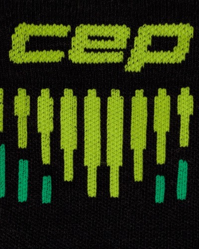 Компрессионные укороченные гольфы CEP для бега, с шерстью мериноса, мужские фото 5